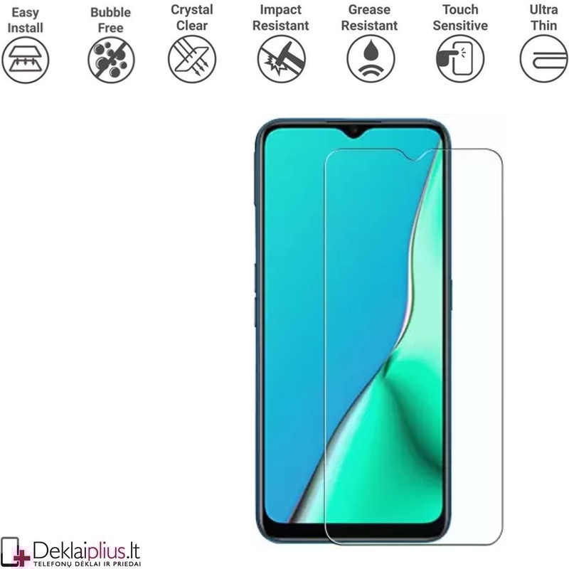 Ekrano grūdintas stiklas (telefonui Vivo Y70) Ekrano grūdintas stiklas (telefonui Vivo Y70)